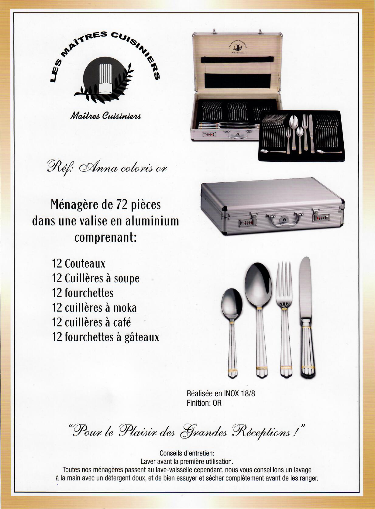 Ménagère OR